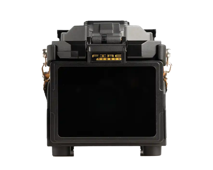 SPARC Fusion Splicer, Ribbon - Straight back view showcasing the compact design and interface.