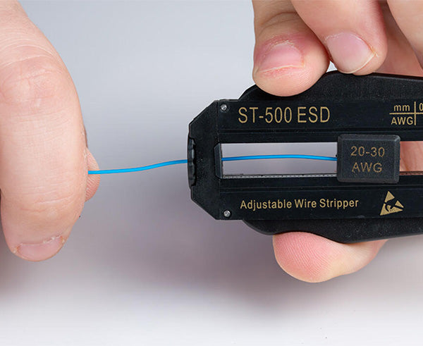Adjustable Wire Stripper, 20-30 AWG, ESD Safe