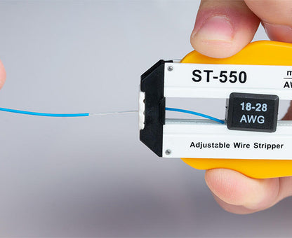 Adjustable Wire Stripper, 18-28 AWG | ST-550