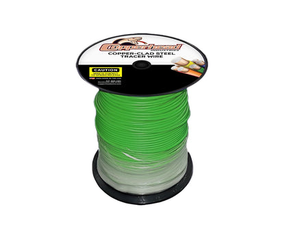 SuperFlex™ Copper Clad Steel Tracer Wire, Open Cut, 14AWG, 30/45mm Insulation - 500'/1000'/2500' - Various Colors