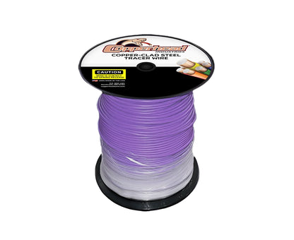 SuperFlex™ Copper Clad Steel Tracer Wire, Open Cut, 14AWG, 30/45mm Insulation - 500'/1000'/2500' - Various Colors