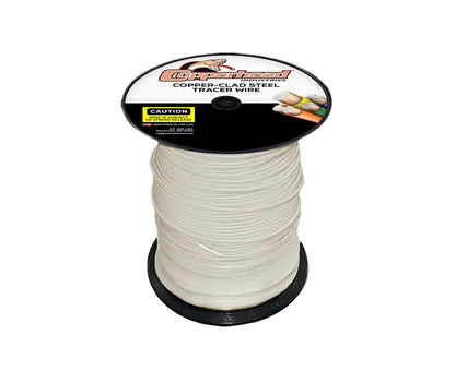SuperFlex™ Copper Clad Steel Tracer Wire, Open Cut, 14AWG, 30/45mm Insulation - 500'/1000'/2500' - Various Colors