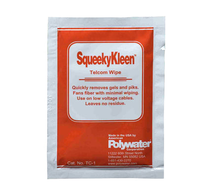 Polywater® SqueekyKleen™ Gel Filled Cleaner, SPLICE PREPARATION CLEANERS