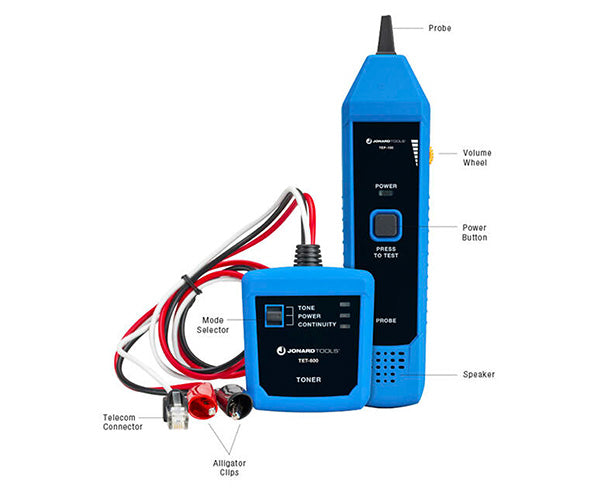 Cable Tester Tone & Probe Kit - Specifications list - Primus Cable