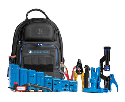 Backpack Fiber Optic Mid Span Slit & Ring Tool Kit (1.2 mm-22.6 mm) | TK-107B