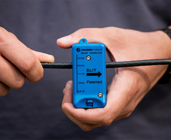 Backpack Fiber Optic Mid Span Slit & Ring Tool Kit (1.2 mm-22.6 mm) | TK-107B