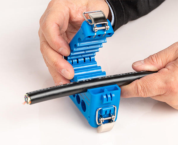 Backpack Fiber Optic Mid Span Slit & Ring Tool Kit (1.2 mm-22.6 mm) | TK-107B