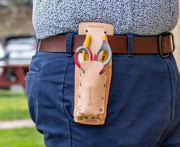 Fiber Stripper & Kevlar® Shears Kit, Leather Pouch | TK-355