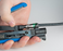 Compression Tool Fixed - Long Style F Connectors - Close up of cable stripper - Primus Cable