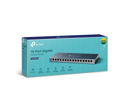 16-Port Gigabit Desktop Switch