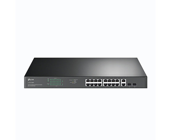 18-Port Gigabit Rackmount Switch with 16 PoE+