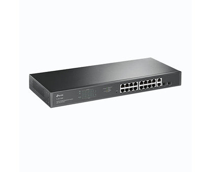 18-Port Gigabit Rackmount Switch with 16 PoE+