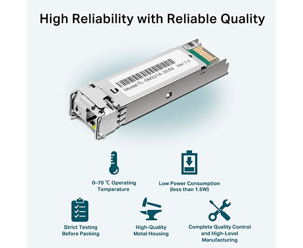 1000Base-BX WDM Bi-Directional SFP Module
