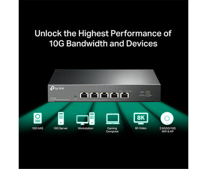 5-Port 10G Desktop Switch