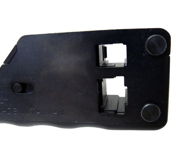 Head of Tele-Titan Modular Plug Coax Crimping Tool, for RJ45 (8x8), RJ12 (6x6), RJ11 (6x4) Cables - Primus Cable