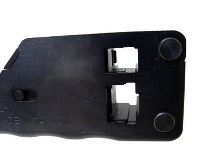 Head of Tele-Titan Modular Plug Coax Crimping Tool, for RJ45 (8x8), RJ12 (6x6), RJ11 (6x4) Cables - Primus Cable