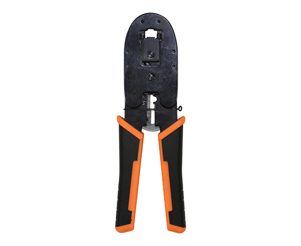 Crimping Tool with Ratchet for RJ45/RJ12/RJ11 Connectors - Primus Cable 