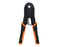 Crimping Tool with Ratchet for RJ45/RJ12/RJ11 Connectors - Orange and Black - Primus Cable Hand Tools