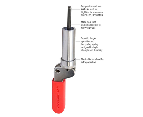 Barrel Lock Plunger Key Size #6 - Guide and details of this tool - Primus Cable