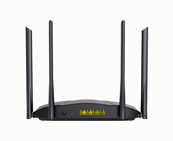 AX3000 Dual-band Gigabit Wi-Fi 6 Router - backside view