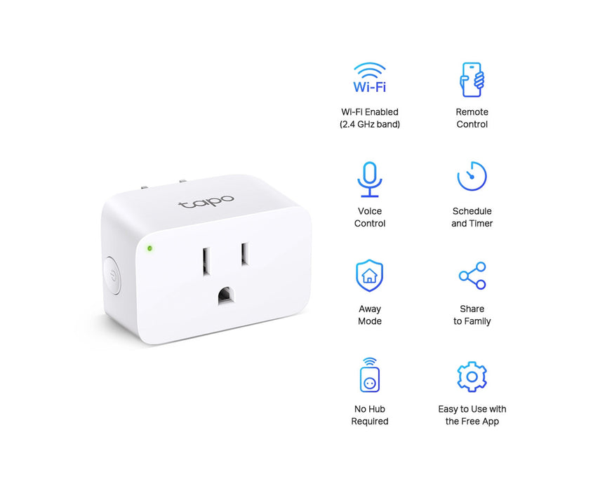Mini Smart Wi-Fi Plug (4-Pack)