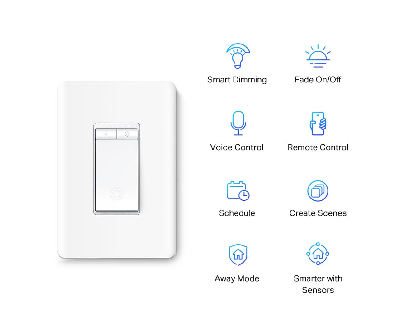 Smart Wi-Fi Light Switch, Dimmer