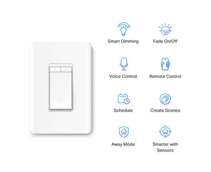 Smart Wi-Fi Light Switch, Dimmer