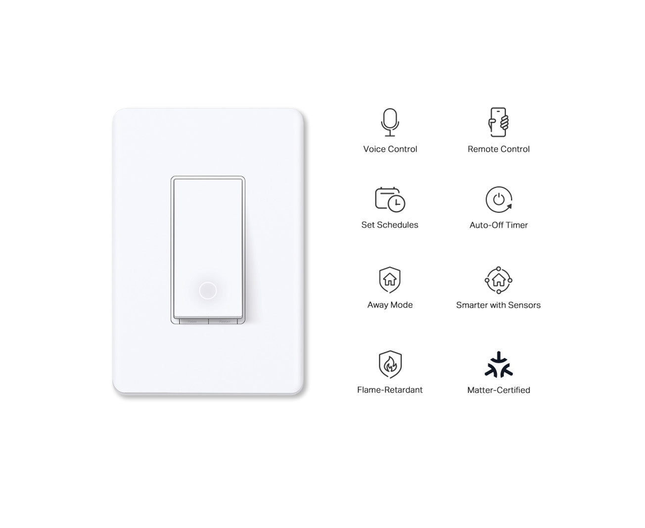 Smart Wi-Fi Light Switch, Matter