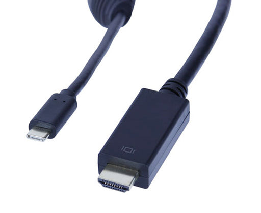 USB 3.1 Type C Male to HDMI 2.0 Male Cable, Black, 15FT, 25ft, 4K x 2K at 60Hz