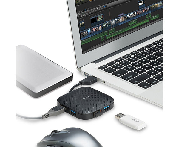 USB 3.0 4-Port Portable Hub