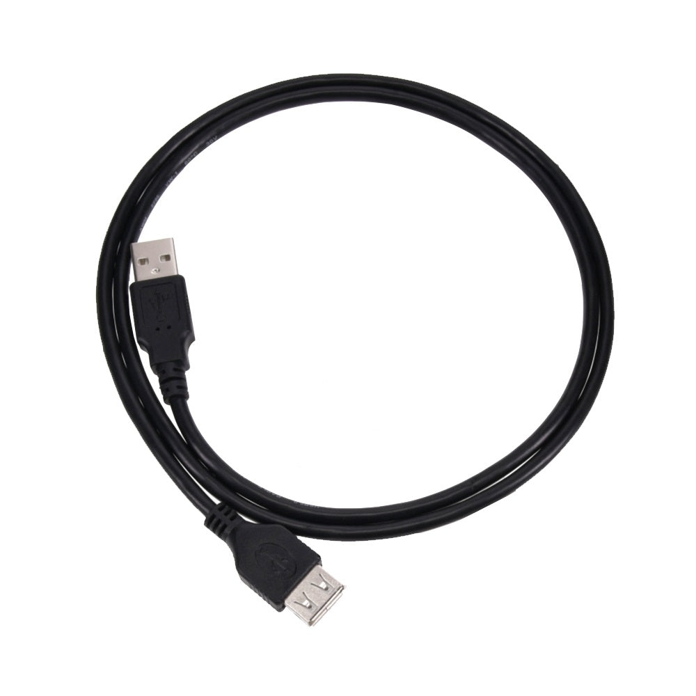 USB 2.0 A Male to USB 2.0 A Female Extension Cable, Black and Ivory, 3FT, 6FT, 10FT and 15FT