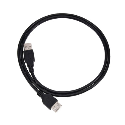 USB 2.0 A Male to USB 2.0 A Female Extension Cable, Black and Ivory, 3FT, 6FT, 10FT and 15FT