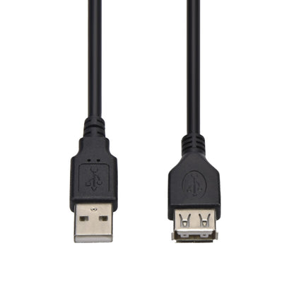 USB 2.0 A Male to USB 2.0 A Female Extension Cable, Black and Ivory, 3FT, 6FT, 10FT and 15FT