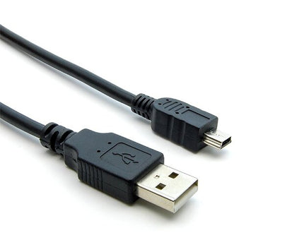 USB 2.0 Cable A to Mini B, High-speed 480 Mbps
