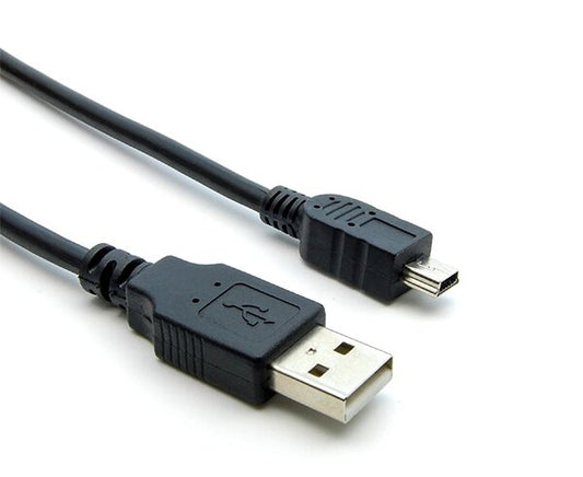 USB 2.0 Cable A to Mini B, High-speed 480 Mbps