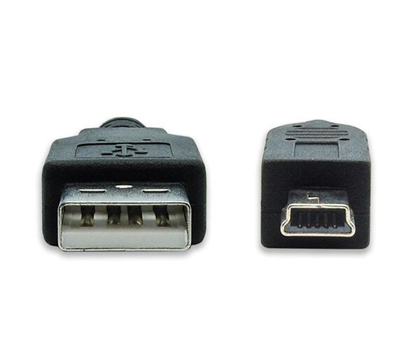USB 2.0 Cable A to Mini B, High-speed 480 Mbps