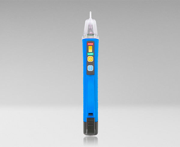 Non-Contact Dual Range Voltage Detector Pen, 24-1000VAC & 90-1000VAC W/LED Flashlight - Switches on back of pen - Primus Cable