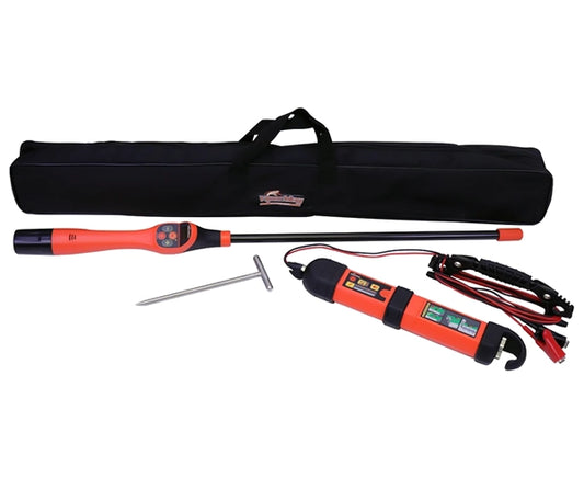 ViperMag™ Pipe and Cable Locator, Includes Receiver, Transmitter, Direct Connect Cables, Ground Rod, Batteries, Soft Side Case, and User Guide