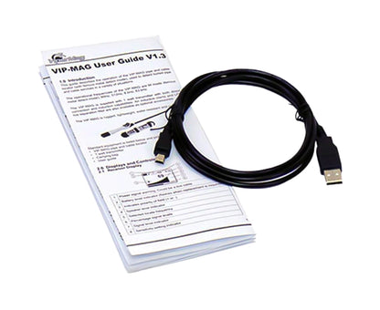 ViperMag™ Pipe and Cable Locator, Includes Receiver, Transmitter, Direct Connect Cables, Ground Rod, Batteries, Soft Side Case, and User Guide