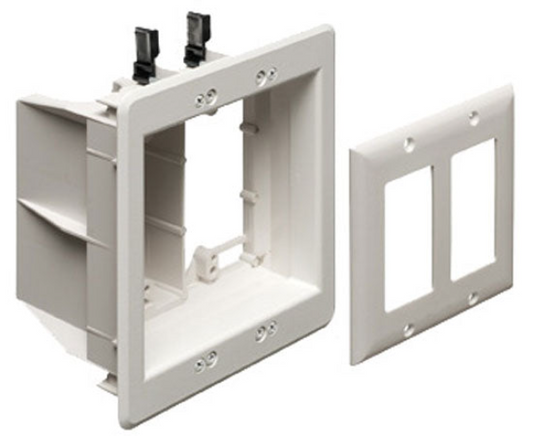 Square Reverse Channel Box Drywall TV Boxes, Recessed TV Boxes | Primus Cable