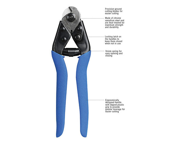 Wire Rope & Cable Cutter - Specifications list - Primus Cable