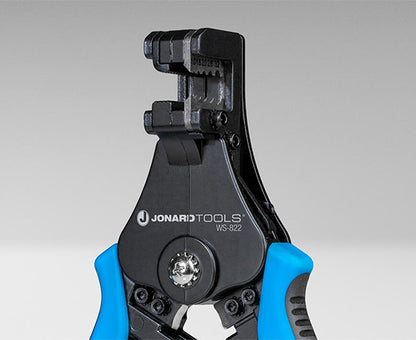 Wire Stripper and Cutter, 8-22 AWG - Up close - Primus Cable