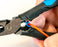 Heavy-Duty Wire Stripping Pliers, 10-16 AWG - Example of pliers being used to crimp wire - Primus Cable