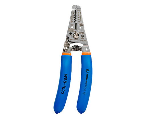 Stainless Steel Curved Wire Stripper, 10-20 AWG