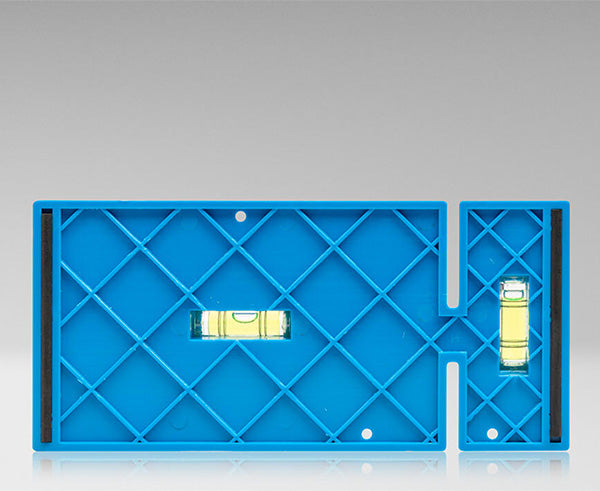 Wall Box Template & Level for Non-Metallic Boxes, 3-Gang and 4-Gang