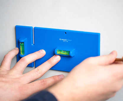 Wall Box Template & Level for Non-Metallic Boxes, 3-Gang and 4-Gang | WTL-34