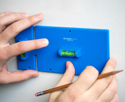 Wall Box Template & Level for Non-Metallic Boxes, 3-Gang and 4-Gang | WTL-34