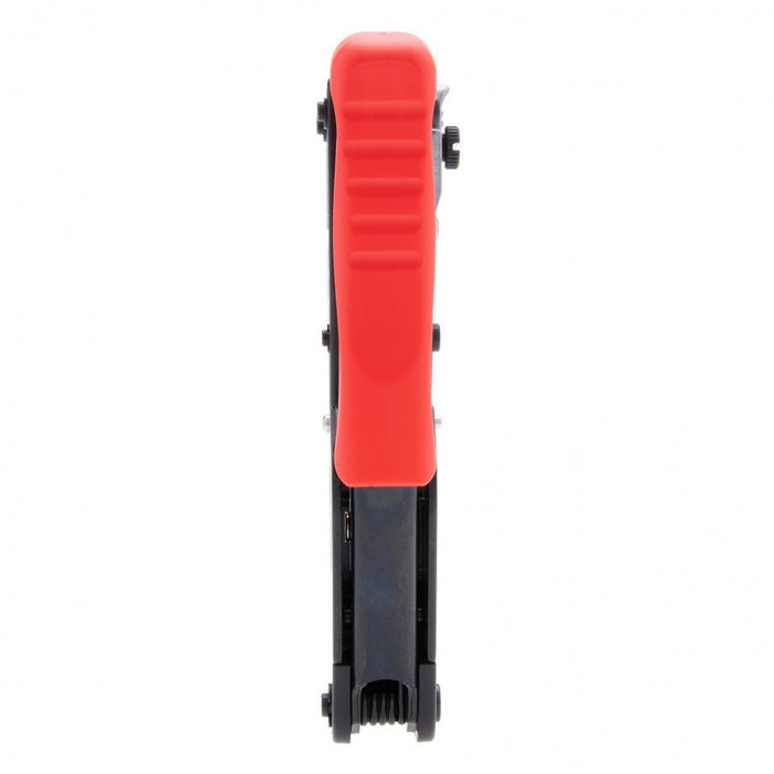 Red PTS Pro Crimp Tool - Red Handle - Primus Cable