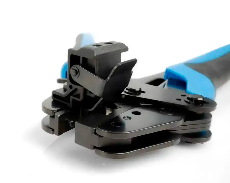 Solar Panel Crimper with Locator and MC4 Die | SPC-MC4L