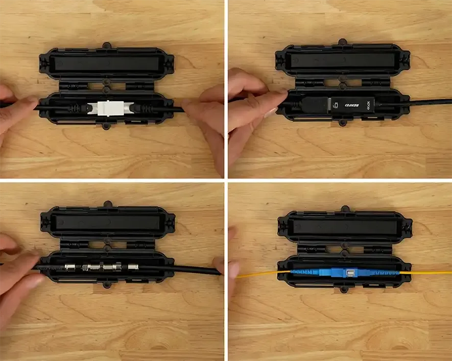 CableShield Pro, Weatherproof Coupled Cable Enclosure | WCE-744